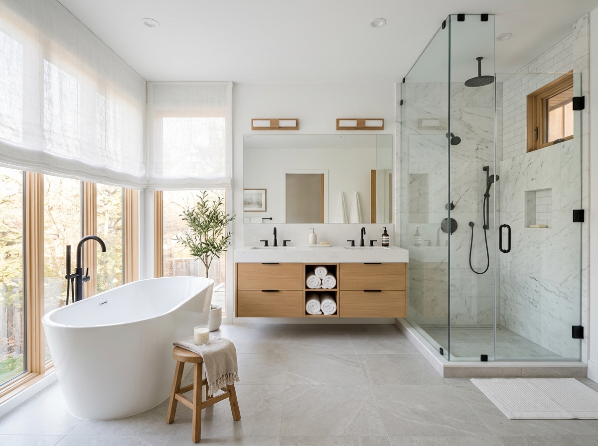 Langley Master Ensuite Remodel - After